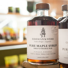 Load image into Gallery viewer, Cosman &amp; Webb Organic Unblended Maple Syrup 500 ml
