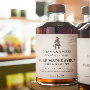 Cosman & Webb Organic Unblended Maple Syrup 500 ml