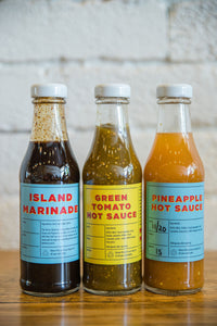 Green Tomato Hot Sauce by Mabu Mabu
