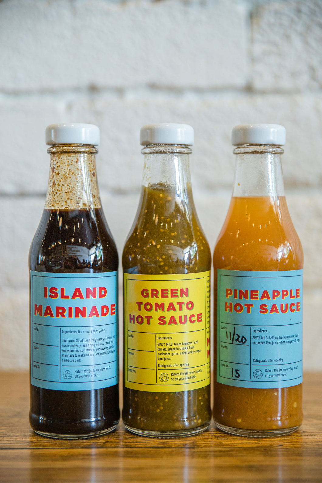 Green Tomato Hot Sauce by Mabu Mabu