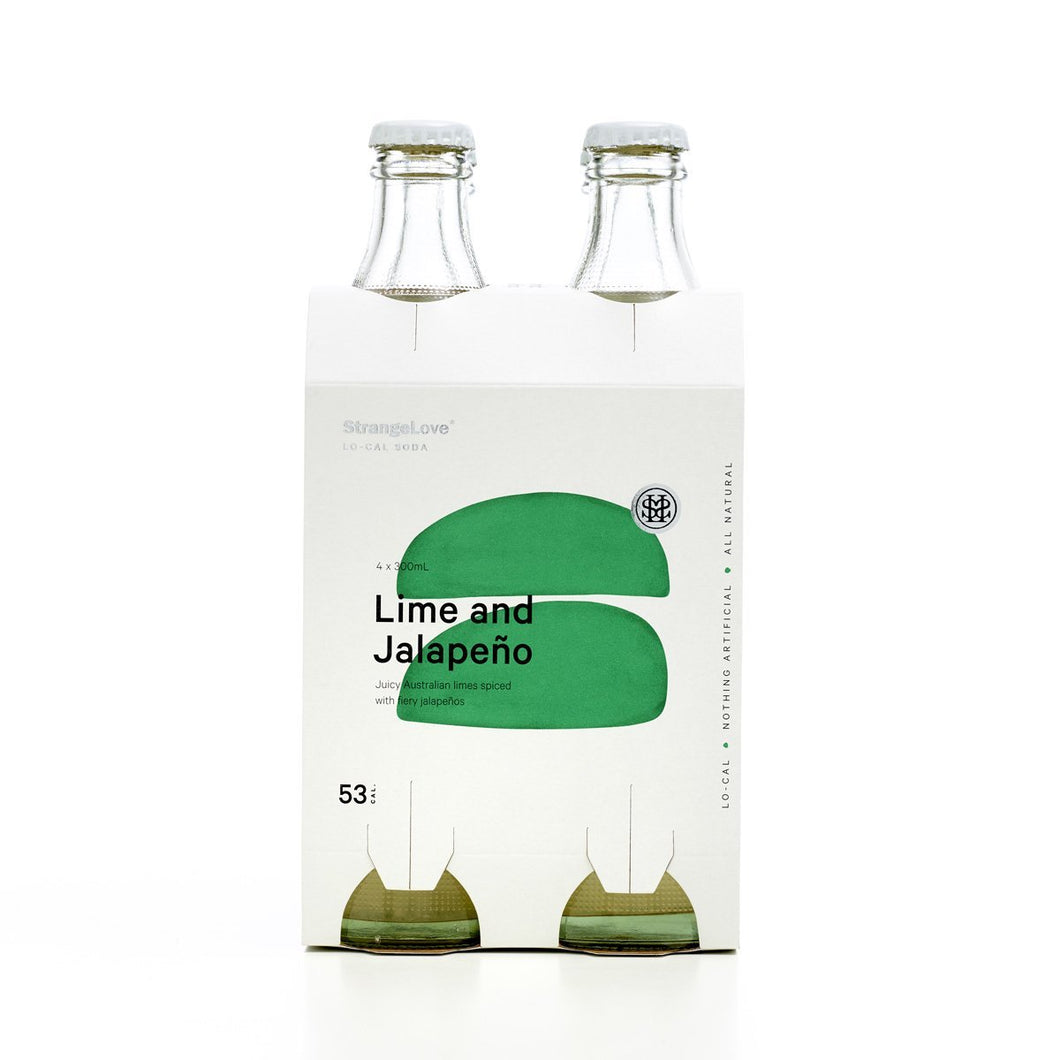Lime & Jalapeno 300mL Lo-Cal Soda